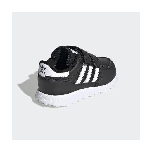 Buty sportowe dziecięce Adidas czarne gładkie 