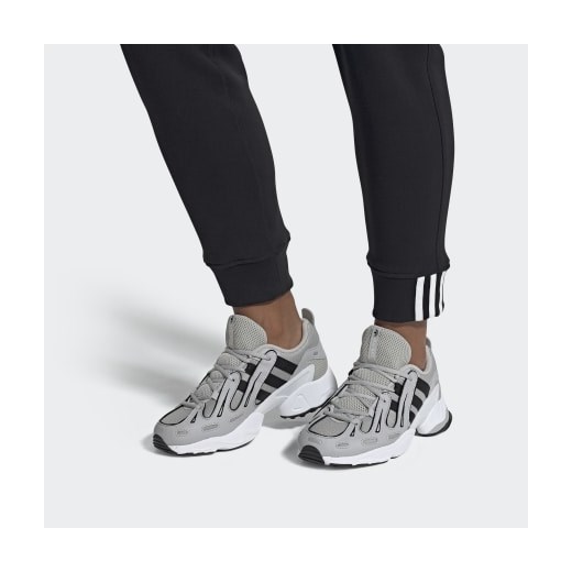 Buty sportowe męskie Adidas equipment sznurowane na wiosnę ze skóry 