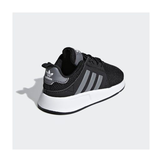 Buty sportowe dziecięce Adidas czarne bez wzorów 