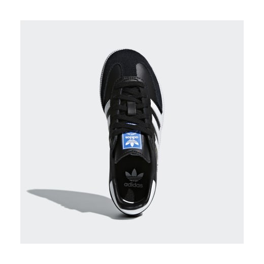 Trampki dziecięce czarne Adidas sznurowane