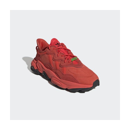 Buty sportowe męskie Adidas czerwone wiązane 