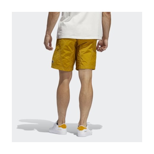 Spodenki męskie żółte Adidas na lato 