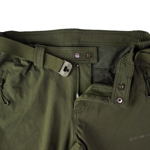 Spodnie Trekkingowe MEDJA 4W Army Green  Bergson  promocyjna cena  