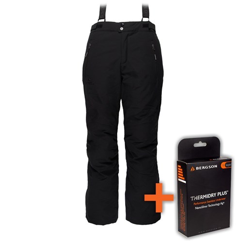 Spodnie Narciarskie CARVE-W STX Black Bergson   promocyjna cena  