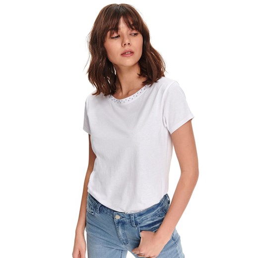 T-shirt damski z aplikacją Top Secret 38