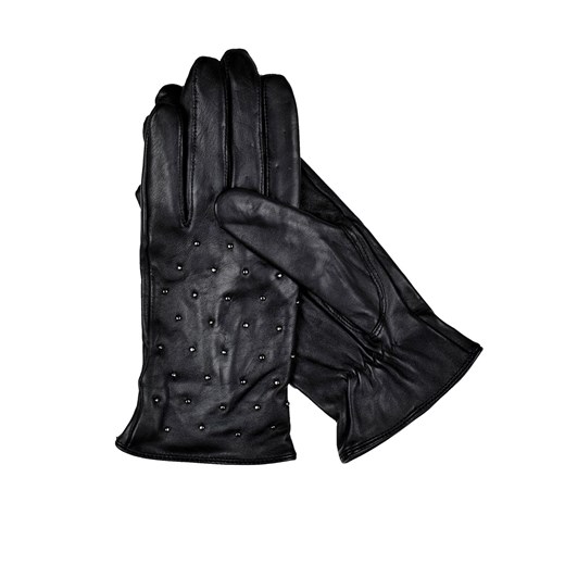Skórzane rękawiczki z nitami  Top Secret L/XL  promocja 