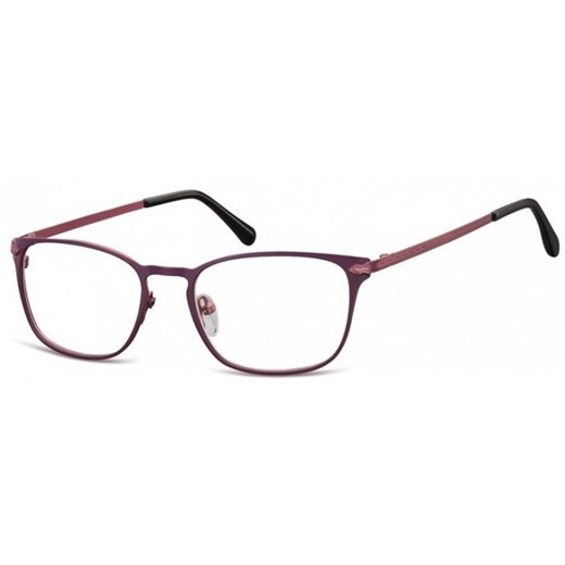 Oprawki okularowe kocie oczy damskie stalowe Sunoptic 991E fioletowe    Stylion