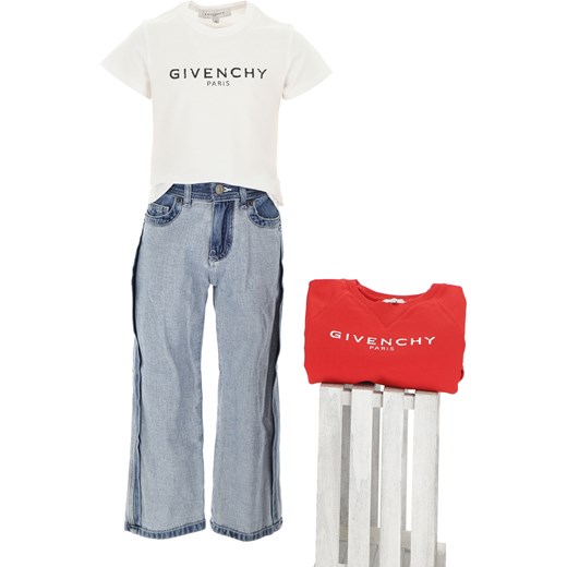 Givenchy Koszulka Dziecięca dla Dziewczynek, biały, Bawełna, 2019, 10Y 12Y 14Y 4Y 5Y 6Y 8Y  Givenchy 12Y RAFFAELLO NETWORK
