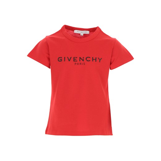 Givenchy Koszulka Dziecięca dla Dziewczynek, czerwony, Bawełna, 2019, 10Y 12Y 14Y 4Y 5Y 6Y 8Y  Givenchy 8Y RAFFAELLO NETWORK