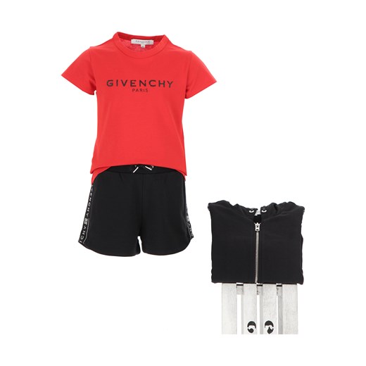 Givenchy Koszulka Dziecięca dla Dziewczynek, czerwony, Bawełna, 2019, 10Y 12Y 14Y 4Y 5Y 6Y 8Y Givenchy  8Y RAFFAELLO NETWORK