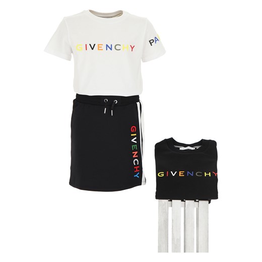 Givenchy Koszulka Dziecięca dla Dziewczynek, biały, Bawełna, 2019, 10Y 12Y 14Y 4Y 5Y 6Y 8Y Givenchy  10Y RAFFAELLO NETWORK