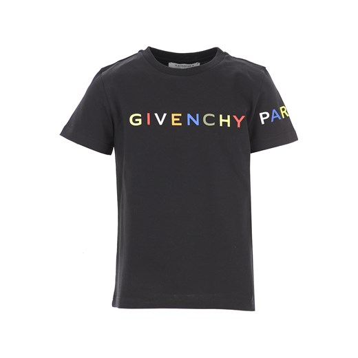 Givenchy Koszulka Dziecięca dla Chłopców Na Wyprzedaży, czarny, Bawełna, 2019, 5Y 8Y