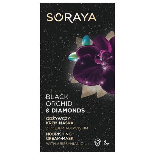 Soraya Black Orchid&diamonds Krem Maska Na Noc 50 Ml Soraya   okazja Drogerie Natura 