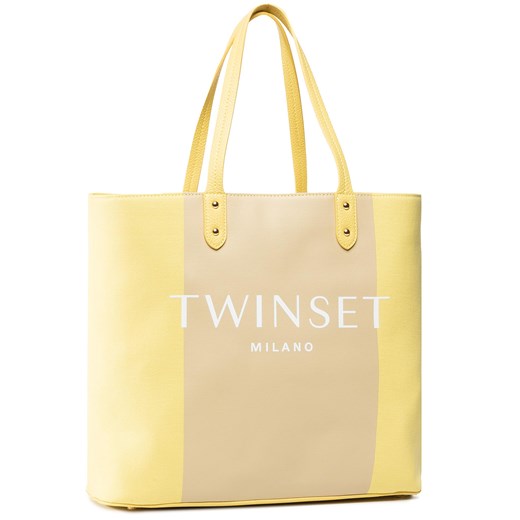 Shopper bag Twinset bez dodatków 