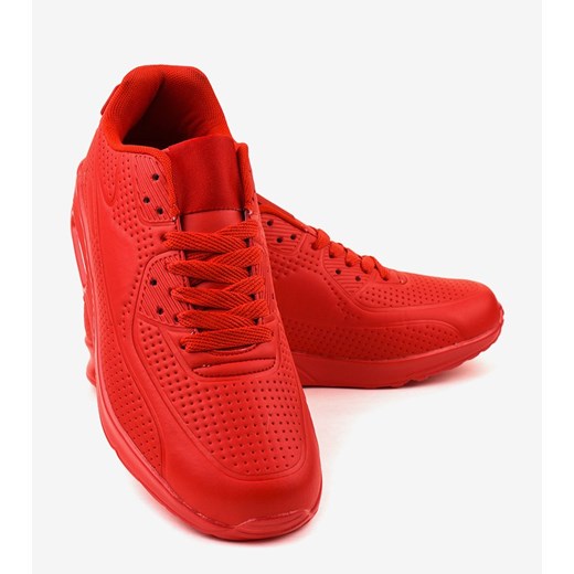 Czerwone męskie obuwie sportowe M014-5