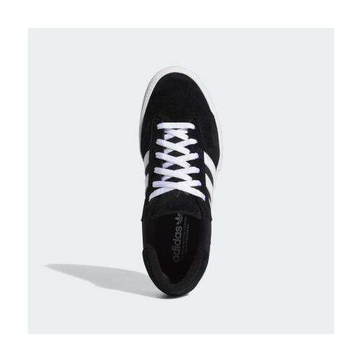 Trampki męskie Adidas czarne sportowe sznurowane 