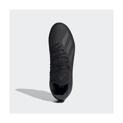 Buty sportowe dziecięce czarne Adidas wiązane 