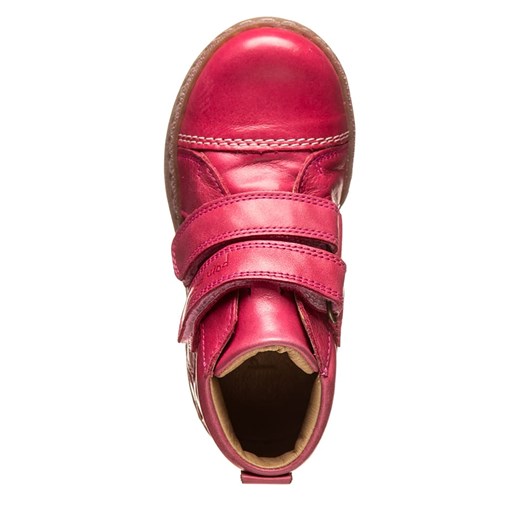 Skórzane sneakersy w kolorze różowym