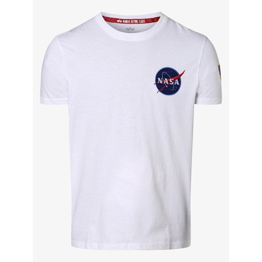 Alpha Industries - T-shirt męski, biały  Alpha Industries M vangraaf