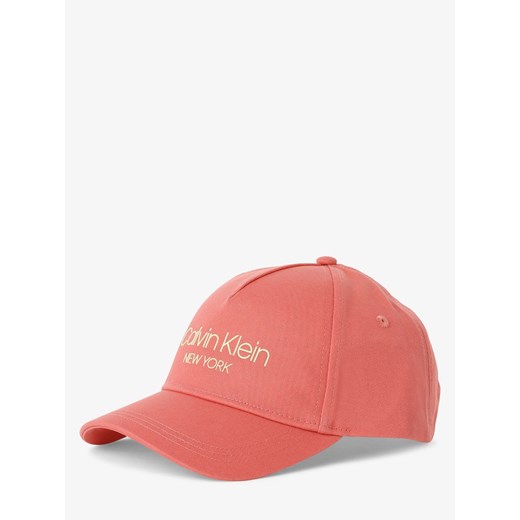 Calvin Klein - Damska czapka z daszkiem, czerwony Calvin Klein  One Size vangraaf