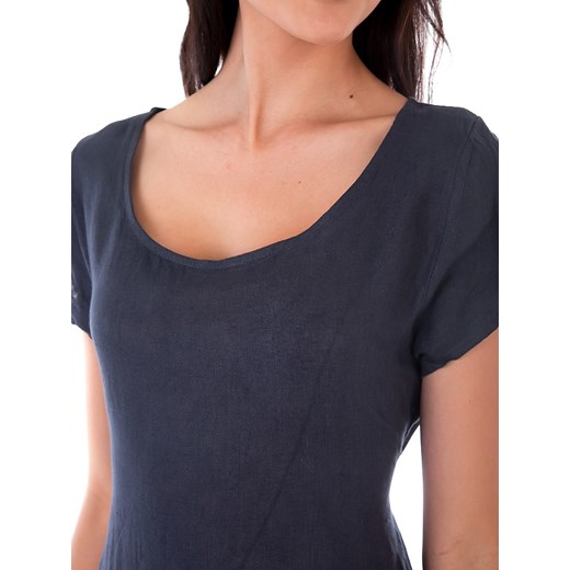 Sukienka Lin Passion czarna midi do pracy 