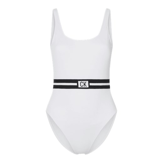 Strój kąpielowy Calvin Klein Underwear casual biały 