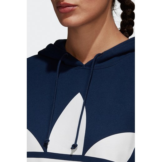 Bluza damska Adidas na jesień krótka bawełniana 