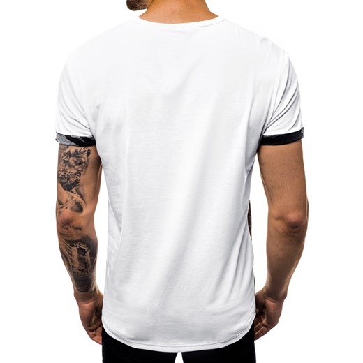 T-shirt męski Ozonee bawełniany z krótkim rękawem 