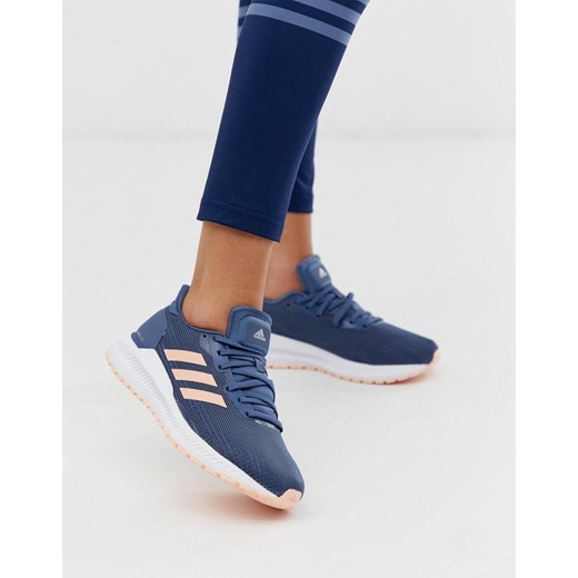 adidas – Running – Solar Blaze – niebieskie buty sportowe