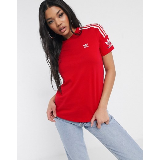 adidas Originals Locked Up – Czerwony T-shirt