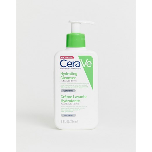 CeraVe – Ujędrniający i nawilżający żel do mycia twarzy z kwasem hialuronowym dla cery normalnej i suchej – 236 ml-Brak koloru