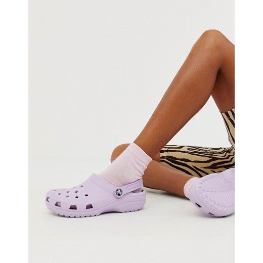 Crocs – Liliowe klasyczne buty-Fioletowy