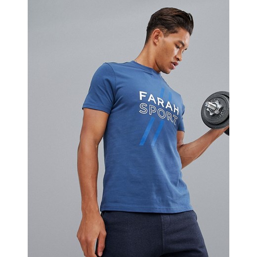 T-shirt męski Farah Sport 