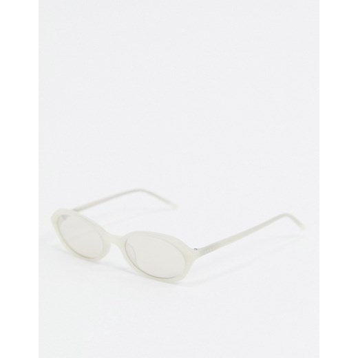 DKNY – City Native – Wąskie owalne okulary przeciwsłoneczne-Neutralne