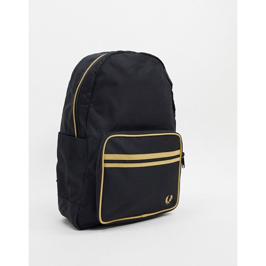 Fred Perry - Czarny plecak typu twin tip