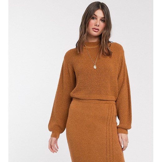 Sweter damski Asos Odzież Damska QQ brązowy ADTG Sweter damski Asos Odzież Damska QQ brązowy ADTG