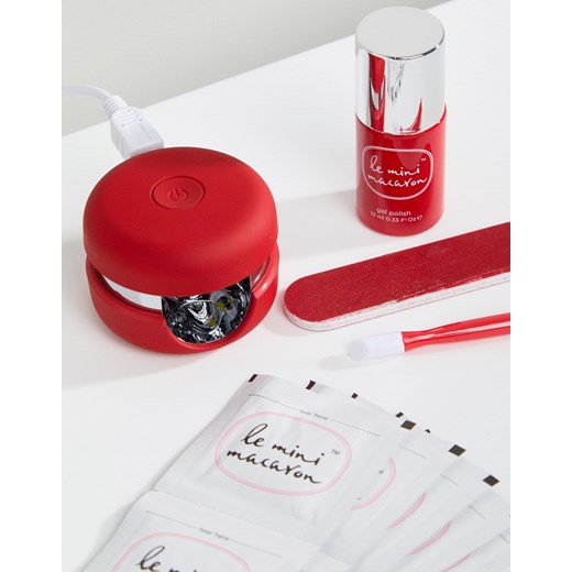 Le Mini Macaron – Gel Manicure Kit – Zestaw do manicure żelowego – Cherry Red-Czerwony