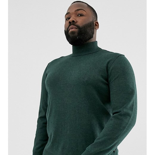 Only & Sons – Zielony sweter z golfem