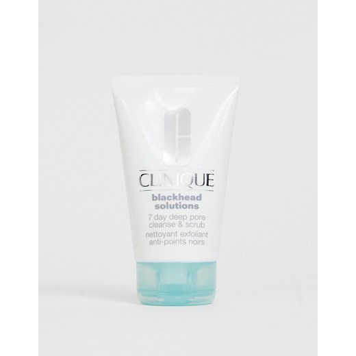 Clinique Blackhead Solutions 7 day Deep Pore Cleanse & Scrub 150ml - Żel do mycia twarzy-Bezbarwny
