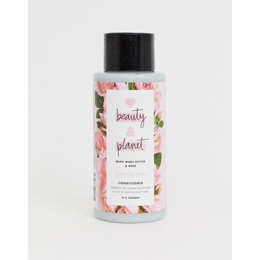 Love Beauty and Planet – Blooming Colour Muru Muru Butter & Rose Conditioner 400ml – Odżywka do włosów-Brak koloru