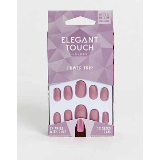 Pomalowane paznokcie Elegant Touch - Kolekcja Royal-Różowy