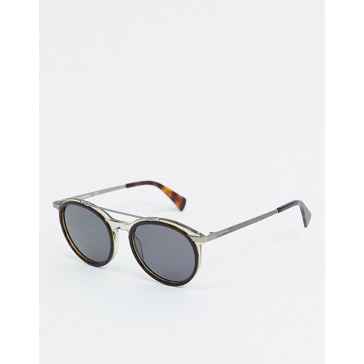 Karl Lagerfeld – Kreative – Czarne okrągłe okulary-Czarny