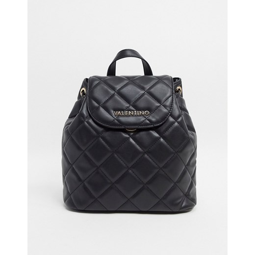 Valentino Bags – Ocarina – Czarny pikowany plecak