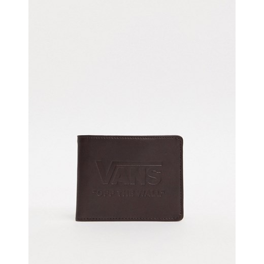 Vans – Brązowy portfel z logo