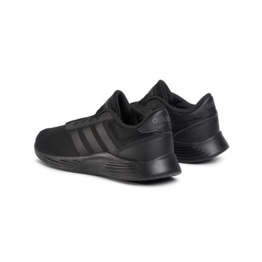Buty sportowe dziecięce czarne Adidas bez wzorów 