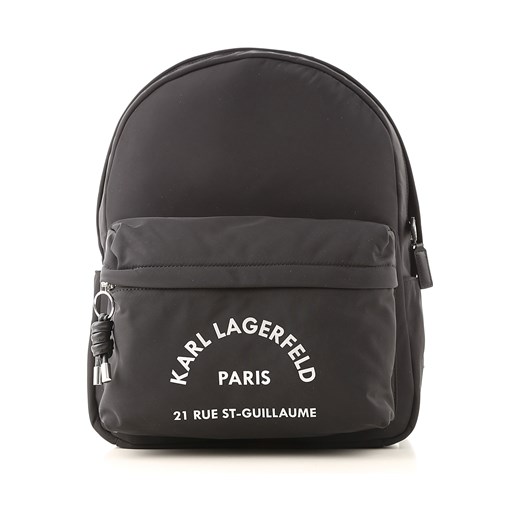 Karl Lagerfeld Plecak dla Kobiet, czarny, Poliamid, 2019  Karl Lagerfeld One Size RAFFAELLO NETWORK