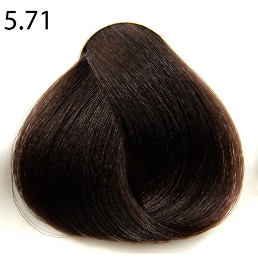 Profesjonalna farba do włosów RR Line 100 ml 5.71 chłodny brązowy jasny kasztan