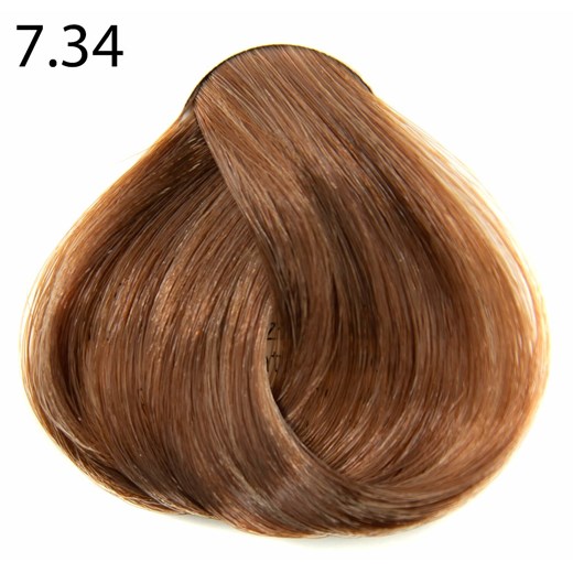 Profesjonalna farba do włosów RR Line 100 ml 7.34 średni blond złoto miedziany