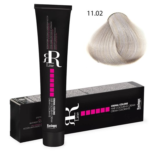 Profesjonalna farba do włosów RR Line 100 ml 11.02 superblond fioletowy