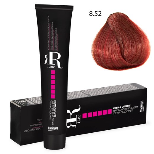 Profesjonalna farba do włosów RR Line 100 ml 8.52 jasny blond mahoniowo fioletowy